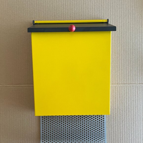 Yellow Letterbox - Memphis Style Inspired - Picture 2 of 8